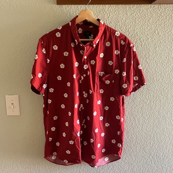 J. Crew Floral Shirt - Picture 1 of 4